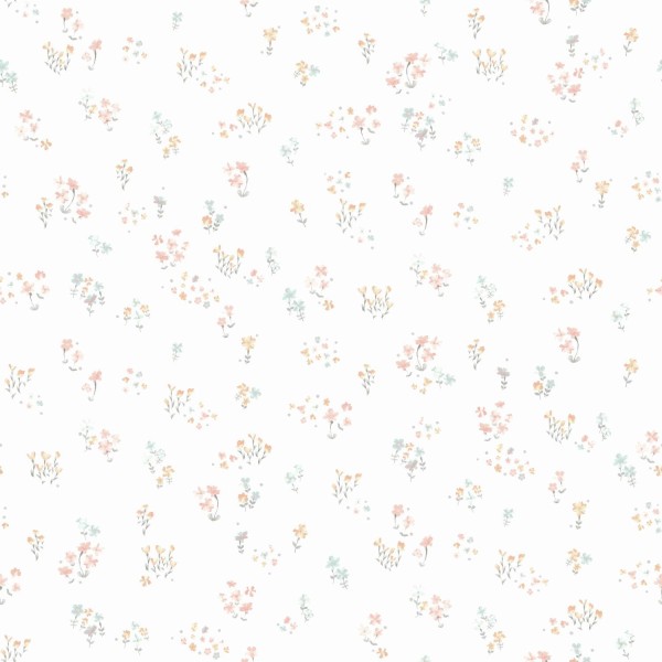 Watercolor Floral BouquetWallpaper