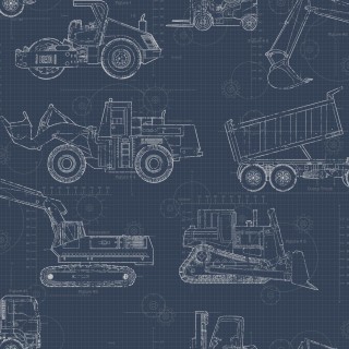 Construction BlueprintWallpaper